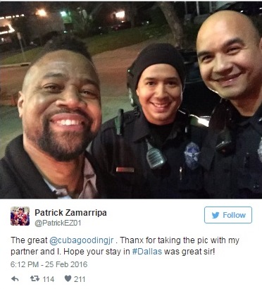 Куба Гудинг Джуниър плакал за един от полицаите в Далас