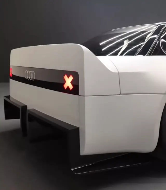 Audi GT50 комбинира ретро визия с съвременен редови " петак " 