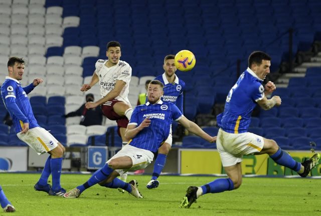  Арсенал взе своето от Брайтън за втора поредна победа 