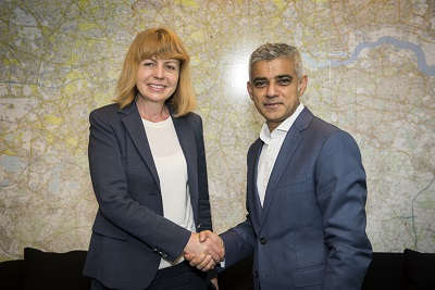 Фандъкова се срещна с кмета на Лондон