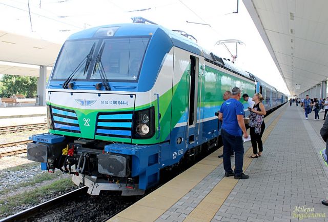 Европейският влак премина през България (СНИМКИ)