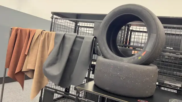 Новите интериори на Mercedes ще са направени от употребявани спортни гуми 