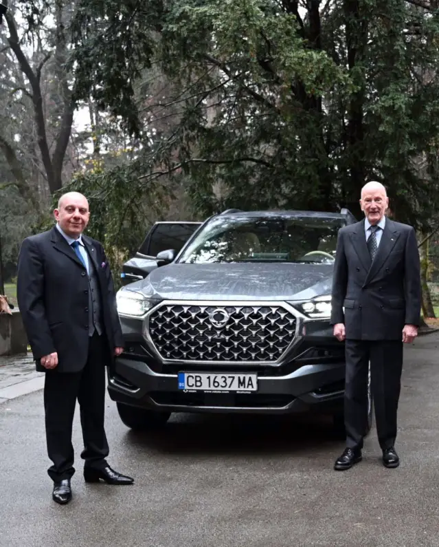 Новата кола на Симеон Сакскобургготски