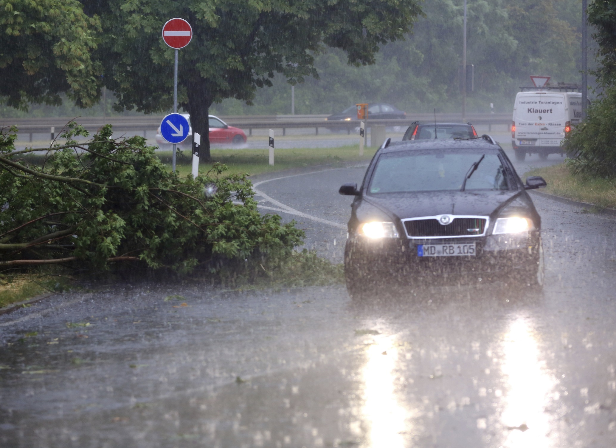 Транспортен хаос в Германия заради ураганни ветрове