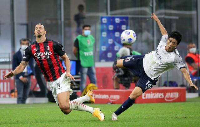 Милан гази на старта на Серия А, Златан блести с два гола
