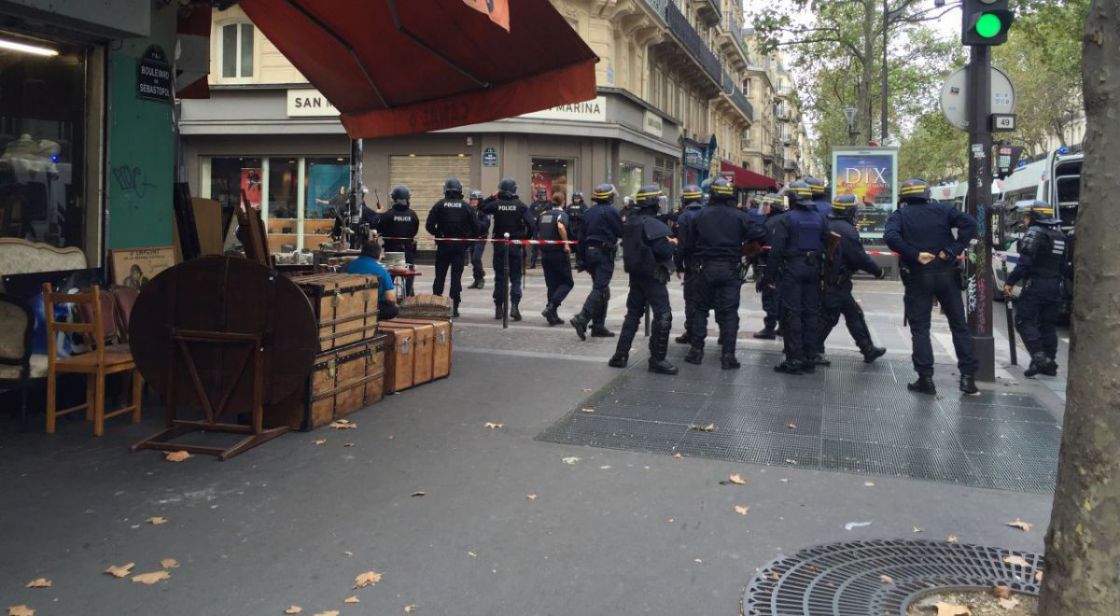 Фалшива тревога вдигна на крак френските спецчасти (Видео)