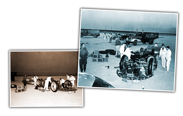 Шизофреничната компоновка на първата кола, ускорила до 600 км/ч