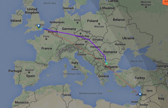 Самолет кацна извънредно на летище "София" заради бой на борда