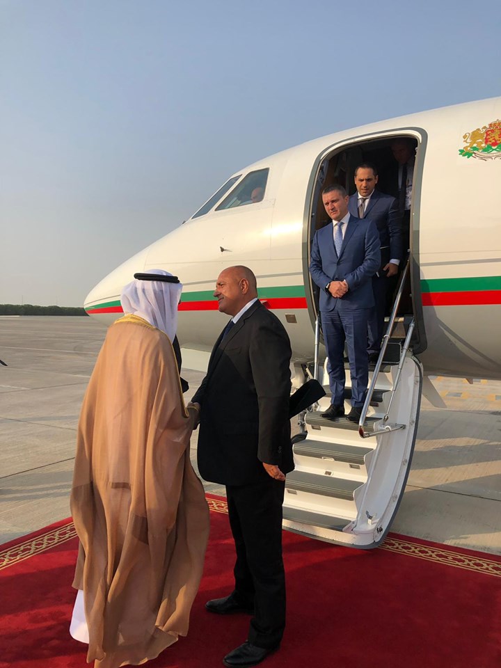 Кралско посрещане на премиера Борисов в ОАЕ (ВИДЕО+СНИМКИ)