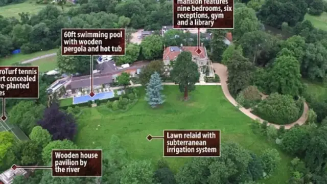 Наводни се замъкът на Джордж Клуни в Англия