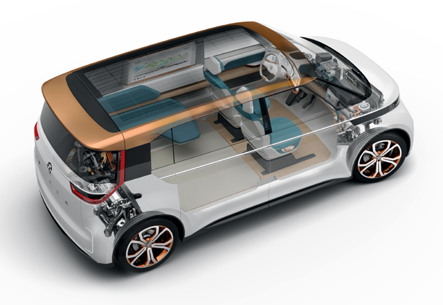 Volkswagen показа микробуса на бъдещето