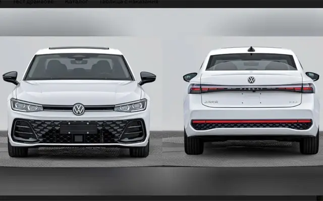 Това е новият седан Volkswagen Passat Pro 