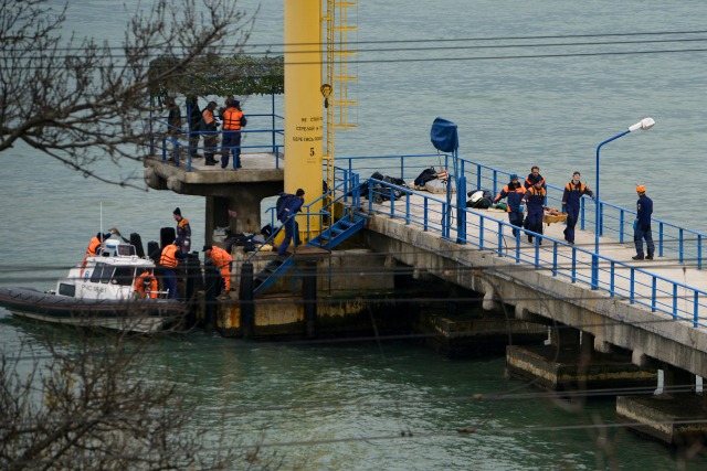 Първи снимки от трагедията в Черно море
