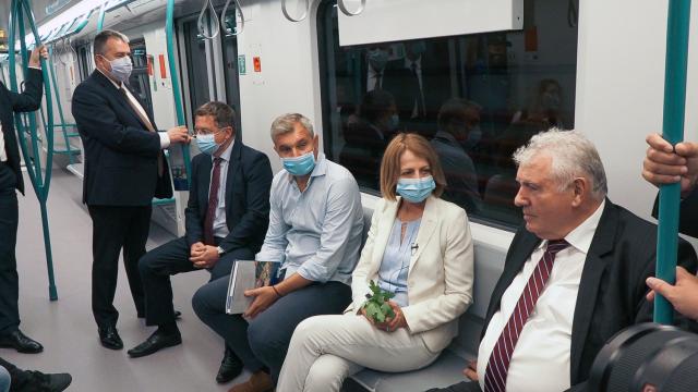 Метровлаковете Inspiro и Siemens Мобилити вече са в експлоатация в софийското метро (СНИМКИ)