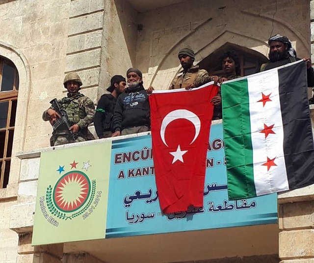Дамаск: Турското навлизане в Африн е окупация (СНИМКИ)