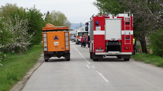  Тежка злополука край Благоевград, почина човек (СНИМКИ) 