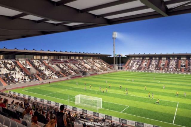  Показаха по какъв начин може да наподобява новият стадион на Локо Пд 