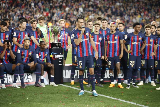 Барселона вдигна титлата на Испания (ВИДЕО + СНИМКИ)