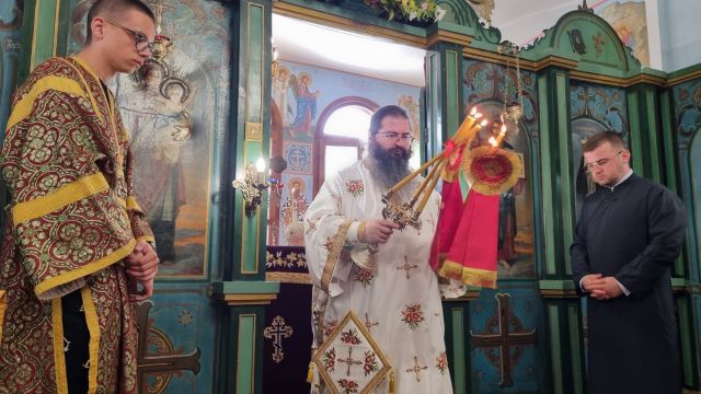С тържествена литургия, литийно шествие, осветен курбан и концерт отбеляза храмовия празник Св.Пантелеймон в Княжево (ВИДЕО)