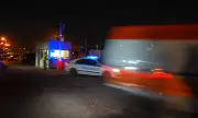 Пиян шофьор на кола е в болница, след като се е ударил с турски бус тази нощ