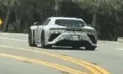 Заснеха наследника на култовия Lexus LFA (ВИДЕО)