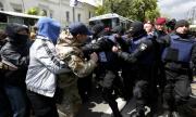 Серия от арести за Деня на победата в Украйна