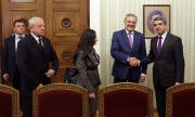 Първанов не дойде за консултациите при президента