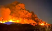 Над 3000 души са евакуирани в Белгия заради огромен пожар (ВИДЕО)