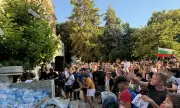 "Довиждане, скоро ще ви идваме на свиждане". Плевенчани отново на протест заради продължаващото безводие