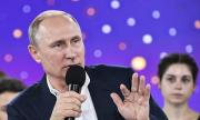 Путин се разчувства в Сочи