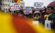 Протест за освобождаване на Пучдемон