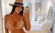 Спортна журналистка "запали" Instagram с жълт бански