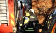 Пожар в спортна зала в Бургас