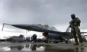 ������ � ������������� ������! ���������� F-16 �� ����� �� ����� �� ������������ �����