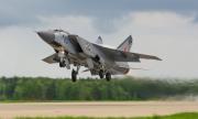 Изтребител МиГ-31 се разби в Русия