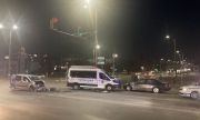 Катастрофа с микробус на полицията в София
