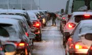 Огромни преспи и заледени пътища в Гърция