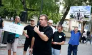 Напрежение пред МВР: Протестиращи от БОЕЦ искат оставката на вътрешния министър