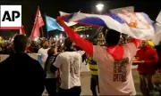 Студенти и граждани блокираха моста "Газела" в Белград