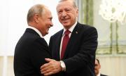 Путин и Ердоган ще работят заедно за Сирия