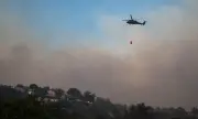 Голям горски пожар край Гейве наложи евакуация на села в Северозападна Турция