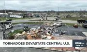 Десетки торнада връхлетяха централните американски щати ВИДЕО