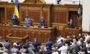 На ринга! Първо меле в новия украински парламент (ВИДЕО)