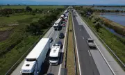 Протест блокира магистрала „Тракия”