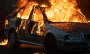 Кола се запали на “Хемус”, други две се блъснха заради дима