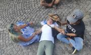 Протестираща легна на бул. "Дондуков"