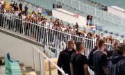 Адекватна намеса на полицията предотврати разрастване на напрежението на Локо Сф - Славия