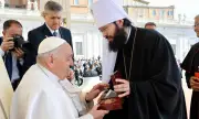 Папата прие висш представител на Московската патриаршия