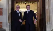 Еманюел Макрон е на държавно посещение във Великобритания, в дневния ред са миграцията и Украйна