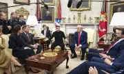 Снимка Ванс и Зеленски разговаряха в Рим за първи път след скандала в Белия дом